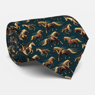 Corbata Abstracta para Derby de Carreras de Caball