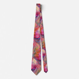 CORBATA ABSTRACTO DE ROPA AZUL DE FUCHSIA