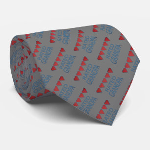 Corbata Abuelo de cinco corazones