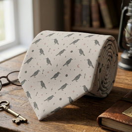 Corbata Academia Oscura Cuervo Celeste