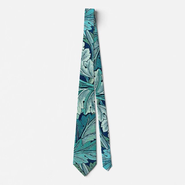 Corbata Acanthus Green, William Morris (Anverso)