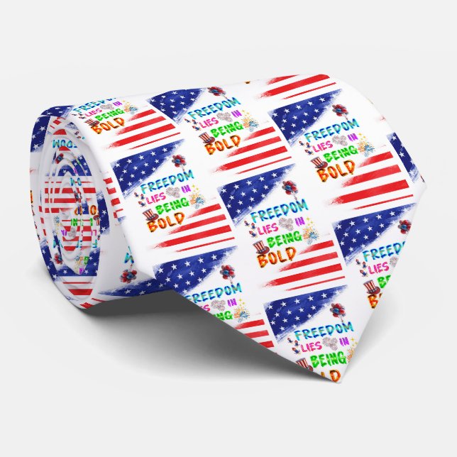 Corbata Accesorios de Libertad Mienten en Ser Audaz (Enrollado)