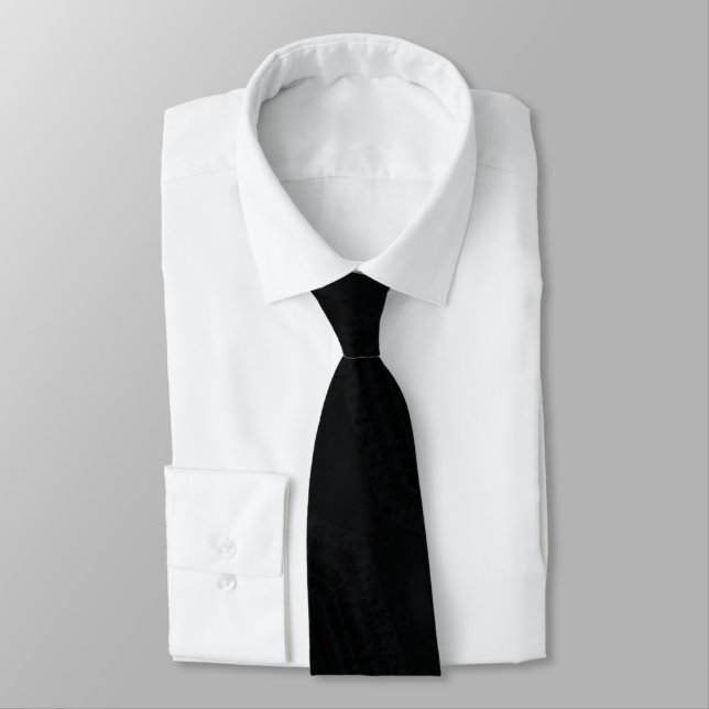 Corbata Aceptación | Textura oscura del boho (Atado)