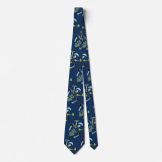 Corbata ACMT Canto azul de hongos fatales