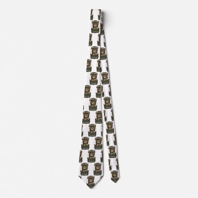Corbata Actitud de Gato Atigrado Antiguo (Anverso)
