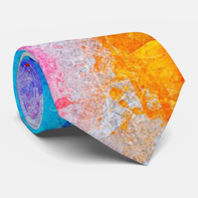 Corbata Acuarela (Enrollado)