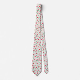 Corbata Acuarela de canto acuático de vacaciones