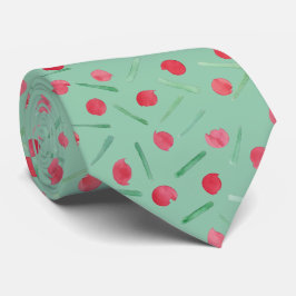 Corbata Acuarela de canto de vacaciones