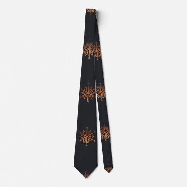 Corbata AD 012 - Patrón gráfico digital de Navidad (Anverso)