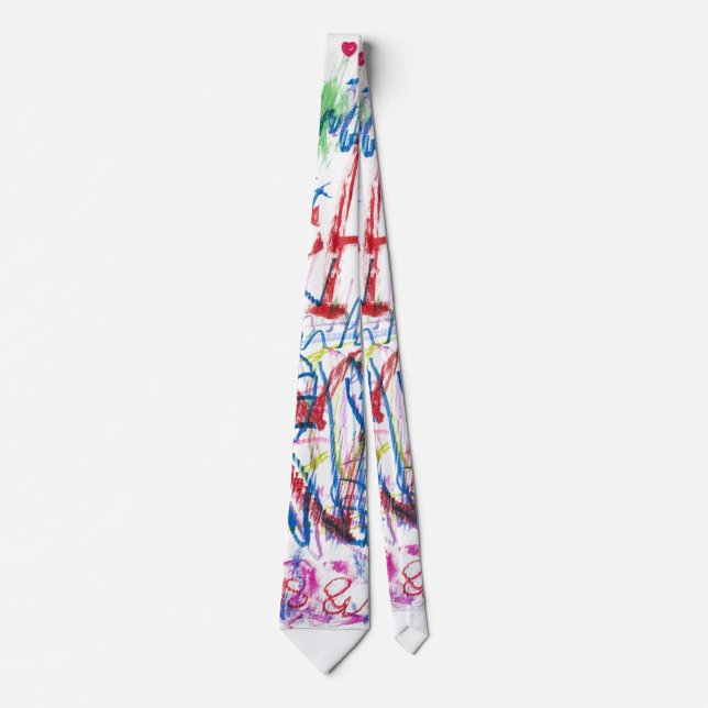 Corbata Adam Moyer Merch THC-A thaddeus & banda carmesí (Anverso)