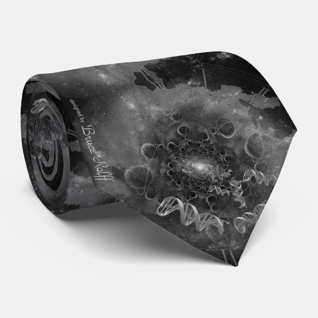 Corbata ADN del espacio (Enrollado)