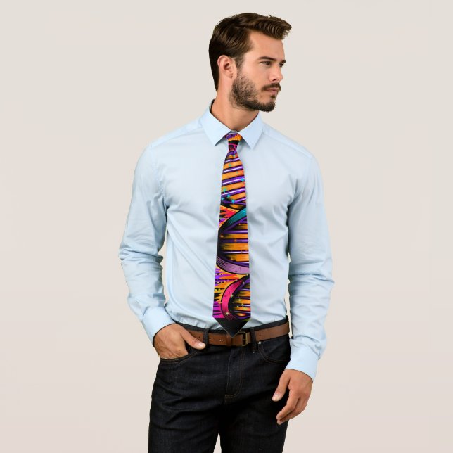 Corbata ADN musical (In situ)