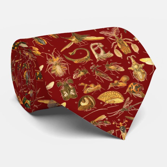 Corbata Adolphe Millot - insectos  (Enrollado)
