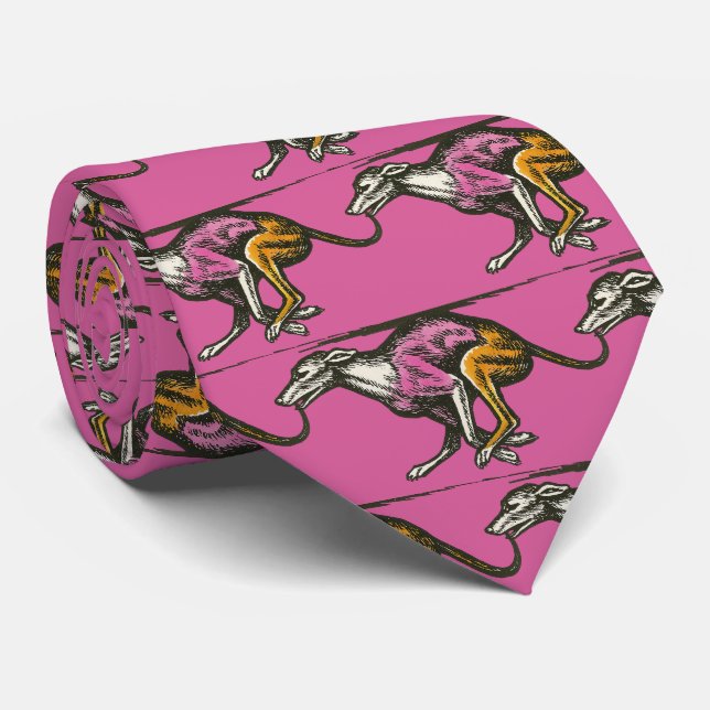Corbata Adopción de Greyhound Carreras Jubilada (Enrollado)