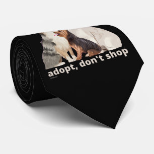 Corbata ADOPT, DON'T SHOP save the animals dog rescue