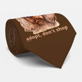 Corbata ADOPTAR, NO COMPRAR (Cocker Español inglés)