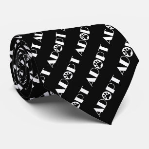 Corbata Adoptar perro de pata