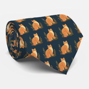 Corbata Adorable papá de gato
