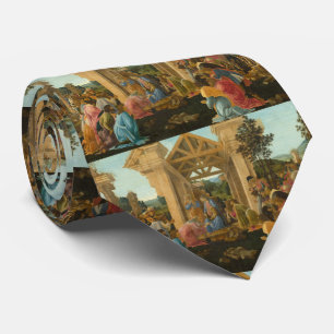 Corbata Adoración Botticelli del Magi