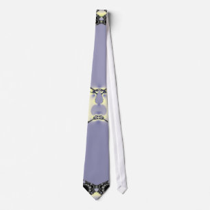 Corbata Adorno Dorado