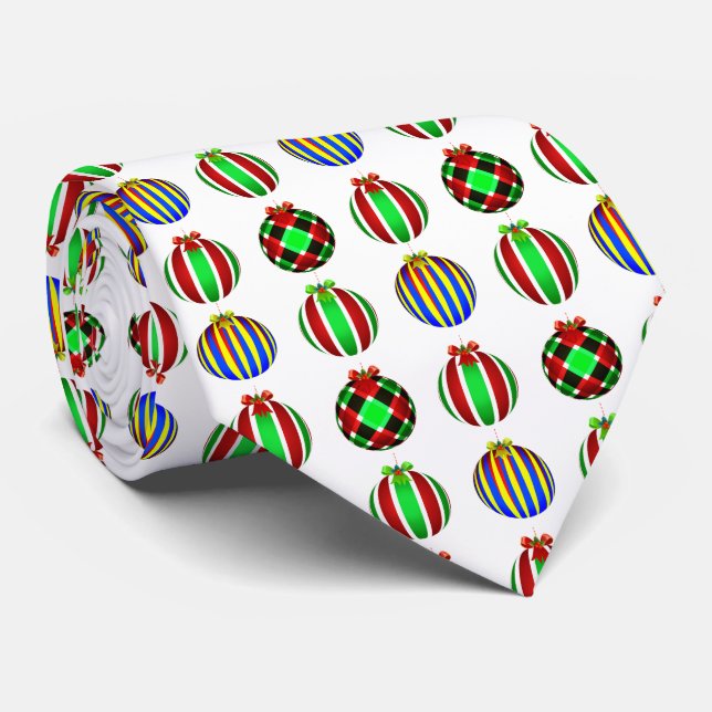Corbata Adornos de Navidad (Enrollado)
