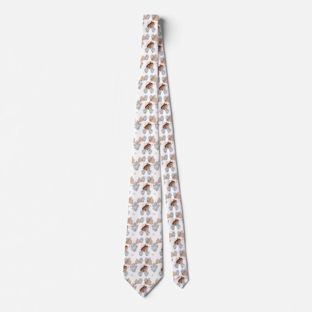 Corbata Aesthetic Boho Wildflowers Flowers  (Anverso)
