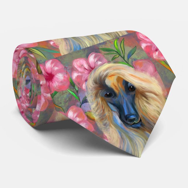 Corbata Afghan Hound    (Enrollado)