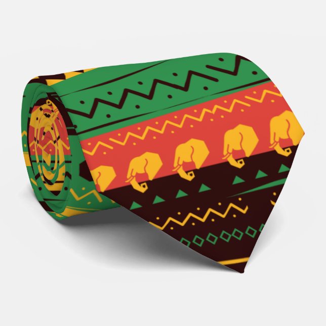 Corbata África (Enrollado)