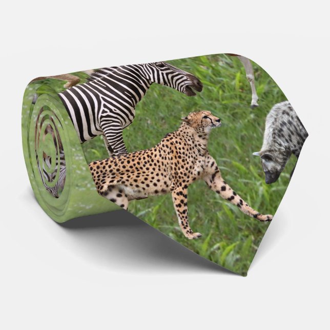 Corbata African Animals (Enrollado)