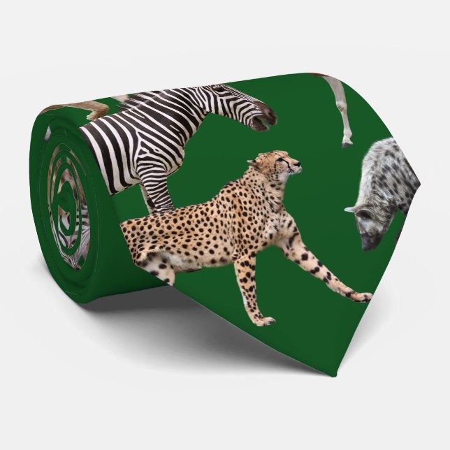 Corbata African Animals (Enrollado)