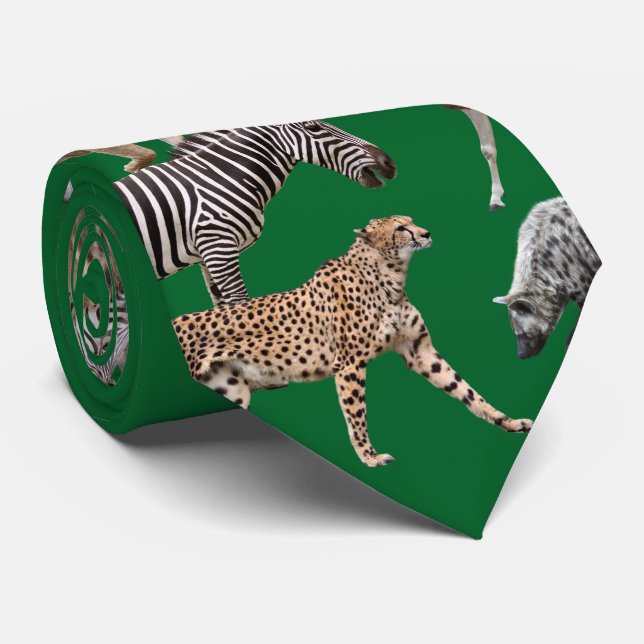 Corbata African Animals (Enrollado)