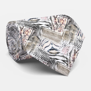 Corbata Africano, combo, cuero, tigre, Jaguar, manchado,