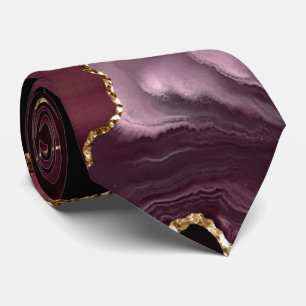 Corbata Agate Burgundy patrón Boda
