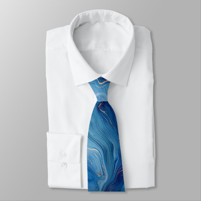 Corbata Agate Marble Nece Tie (Atado)