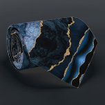 Corbata Agate Navy Blue Gold Purpurina Geode Marble Nece T<br><div class="desc">Agate Navy Blue Gold Gemstone Marble Geode Purpurina Sparkle Cumpleaños - Aniversario o Regalo Boda / Suministrador - Personalizado - Añadir su carta / o nombre - Texto / más - Hacer su regalo especial - Redimensionar y mover o eliminar y agregar texto / elementos con herramienta de personalización. Diseño...</div>