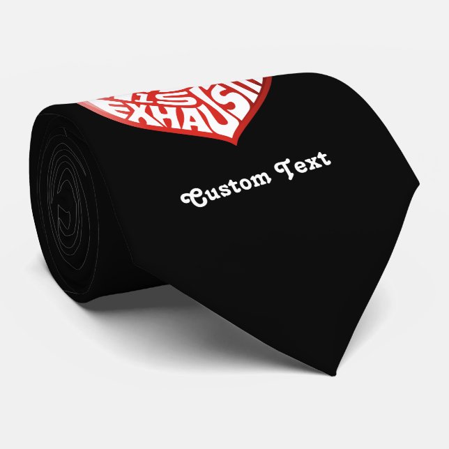 Corbata Agotar el amor (Enrollado)