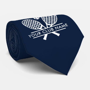 Corbata Agrega el nombre de tu club Equipo de tenis azul m