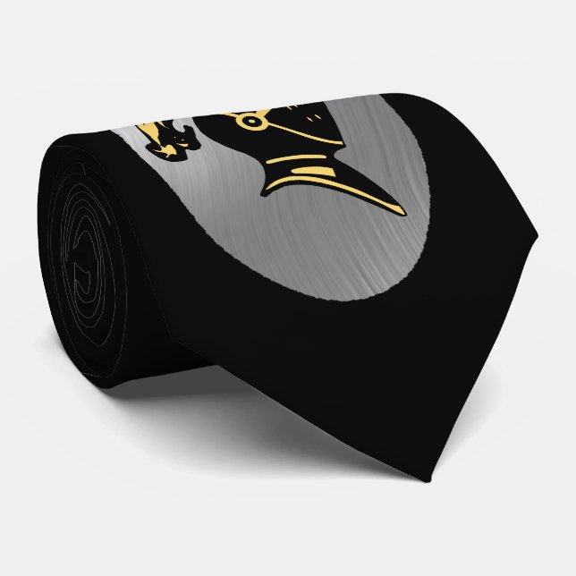 CORBATA AGREGAS FOTO O TEXTO-TIE.-NOCHE NEGRO (Enrollado)