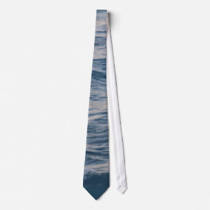 Corbata Agua de mar primer plano