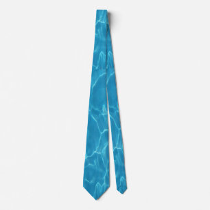 Corbata Aguas azules