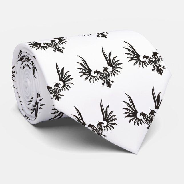 Corbata Águila con dos puntas de cuello (Enrollado)