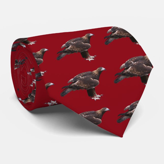 Corbata Águila dorada (Enrollado)