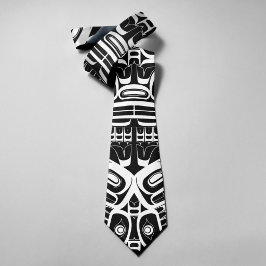 Corbata Águila Haida Thunderbird Noroeste Columbia