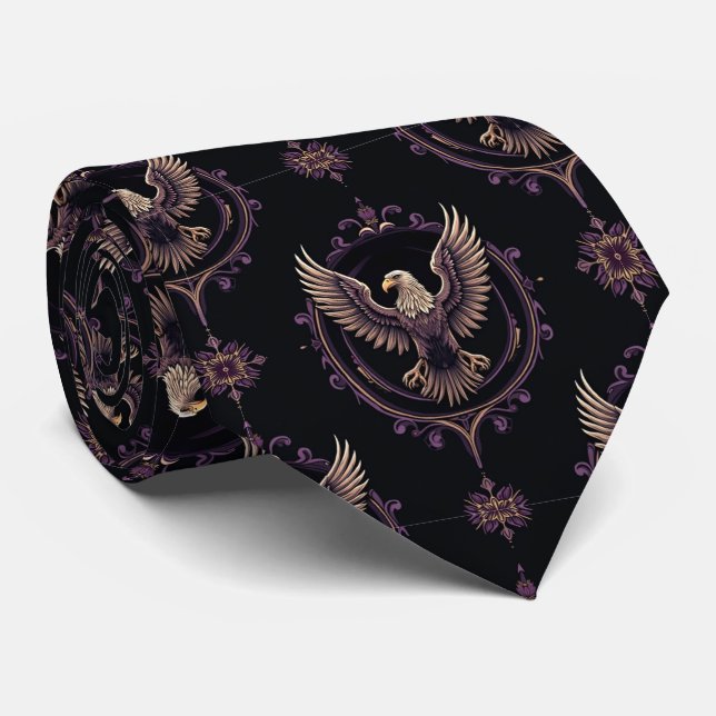 Corbata Águilas (Enrollado)