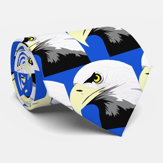 Corbata Águilas Black Football Basketball Béisbol Necktie (Enrollado)