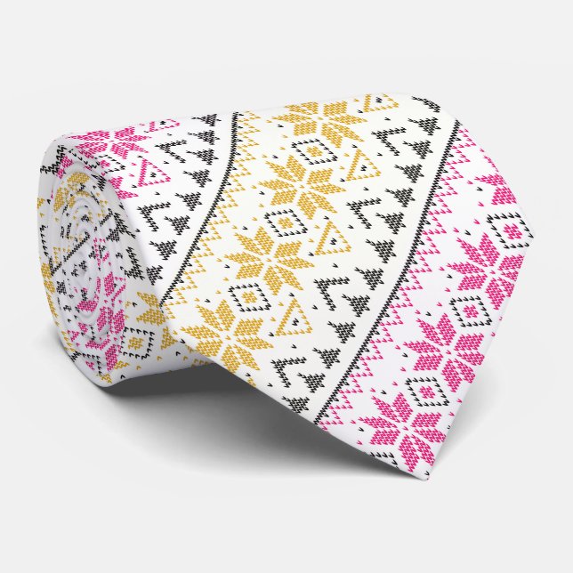 Corbata Agujero de cuello (Enrollado)