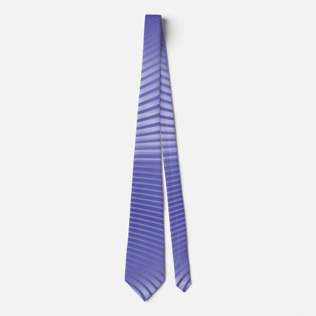 Corbata Agujero de cuello de ola azul perwinkle (Anverso)