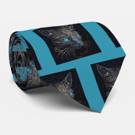 Corbata Agujero negro para pintar gato