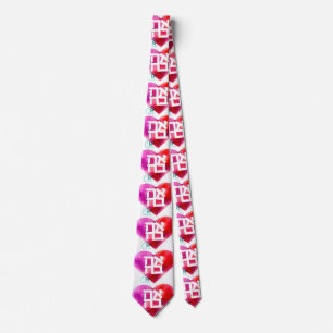 Corbata Ahava Heart Art Necktie