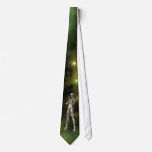 Corbata aikobot y estrellas